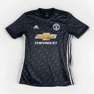 Adidas Manchester United #6 Pogba 2017/2018 Away Soccer Jersey Men’s Size M